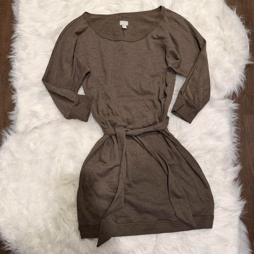Converse Brown Sweater Dress